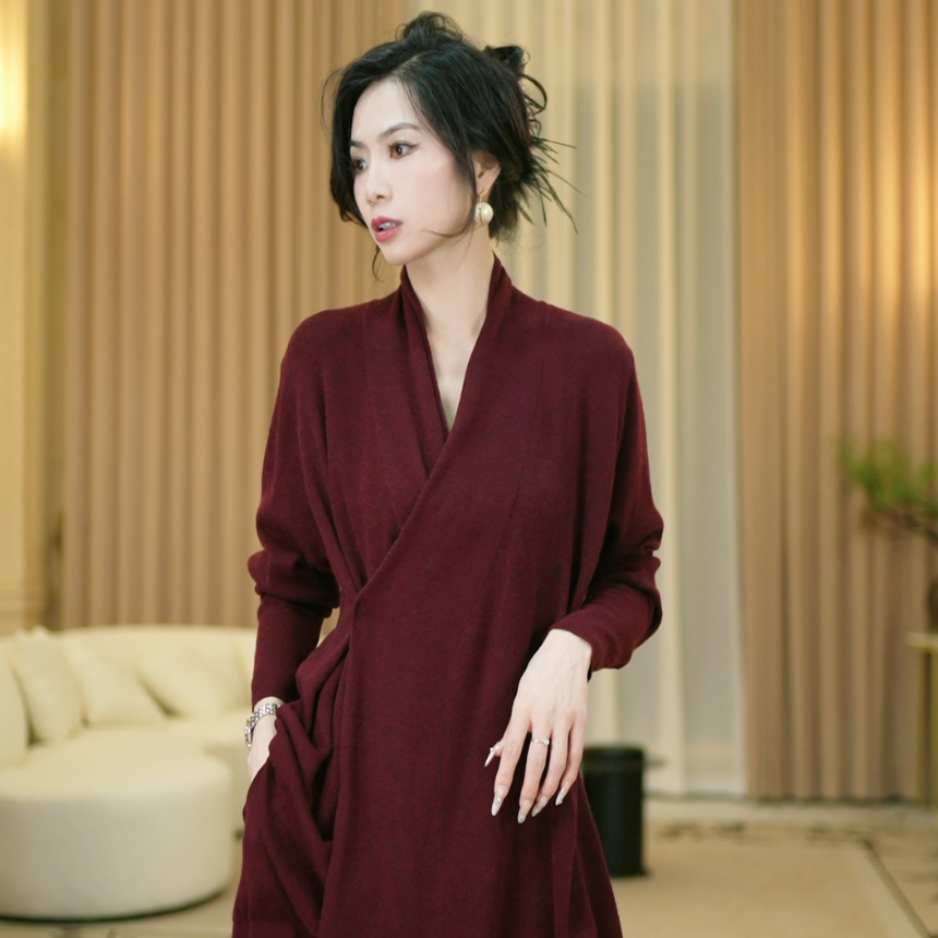 宝儿姐LEMONDISIN2024设计师新款设计百搭休闲秋冬款上衣气质显瘦