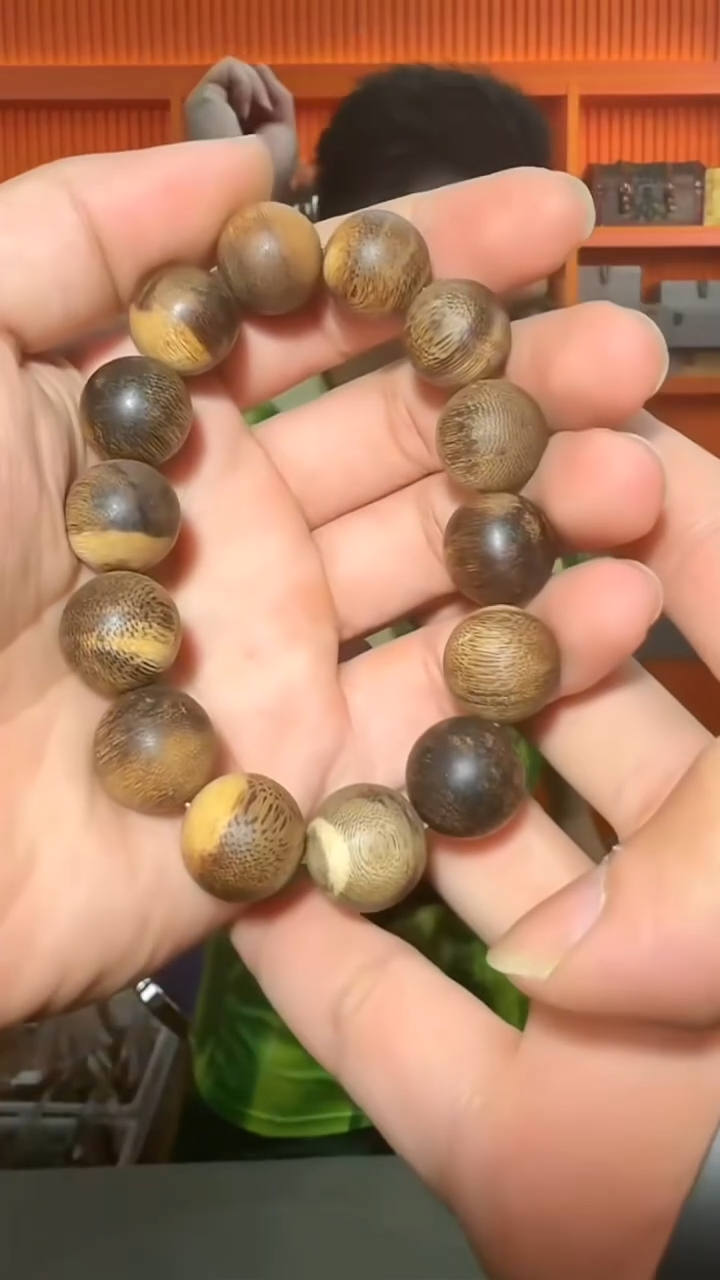 沉香手串130号单圈29g多样性发一