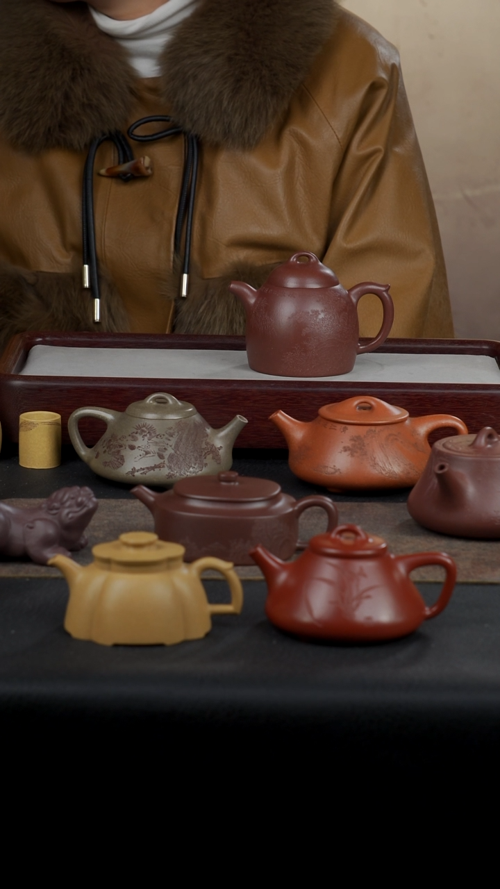 茶壶紫砂谢紫砂壶全手工秦权