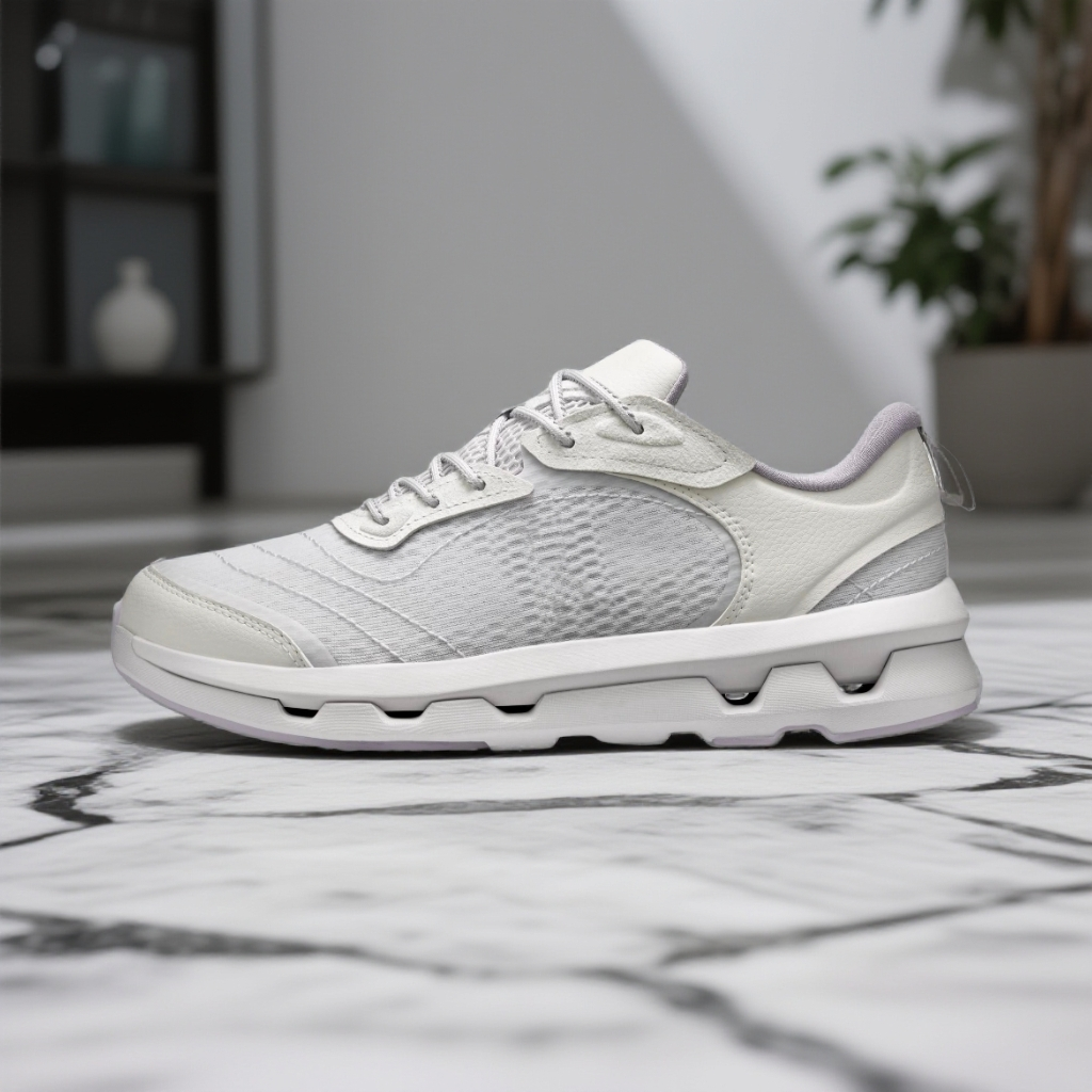 防滑缓震胶男跑步鞋时尚跑鞋 透气男士休闲健步跑步鞋