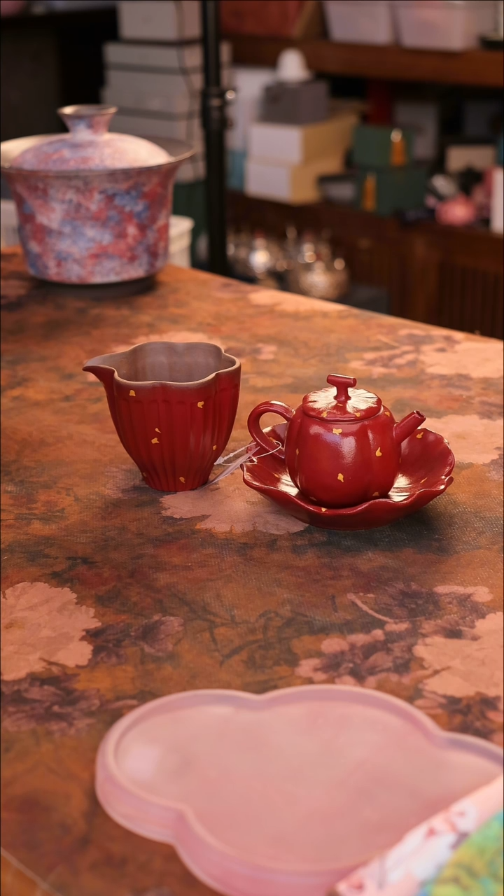 【闪购商品】陶瓷茶具（无礼盒无茶盘）@@A11467