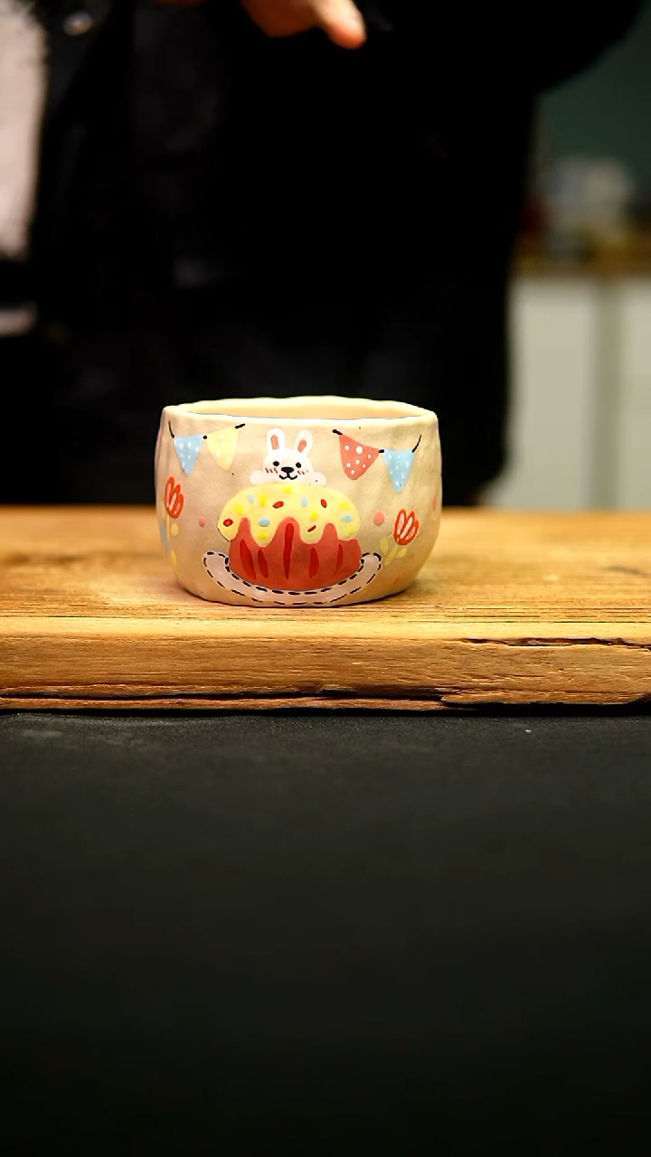 @@陶园瓷舍@@纯手工手绘@高温釉下彩