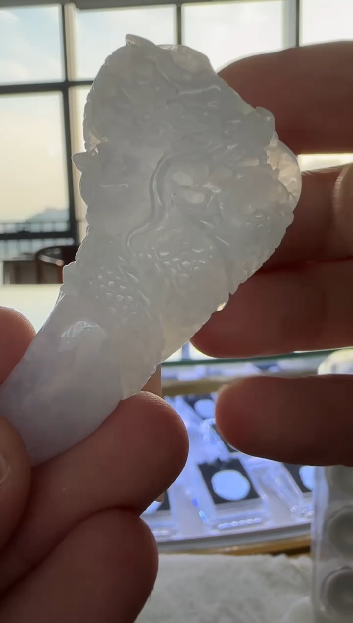 【闪购商品】翡翠未镶嵌颈饰天然翡翠A货孤品一件