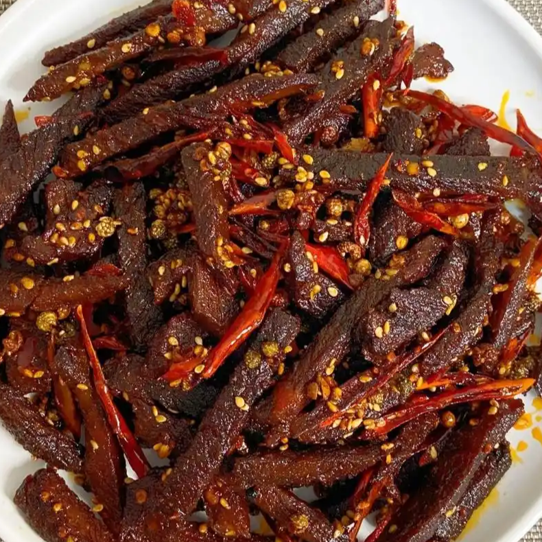 广南土黄牛麻辣牛肉