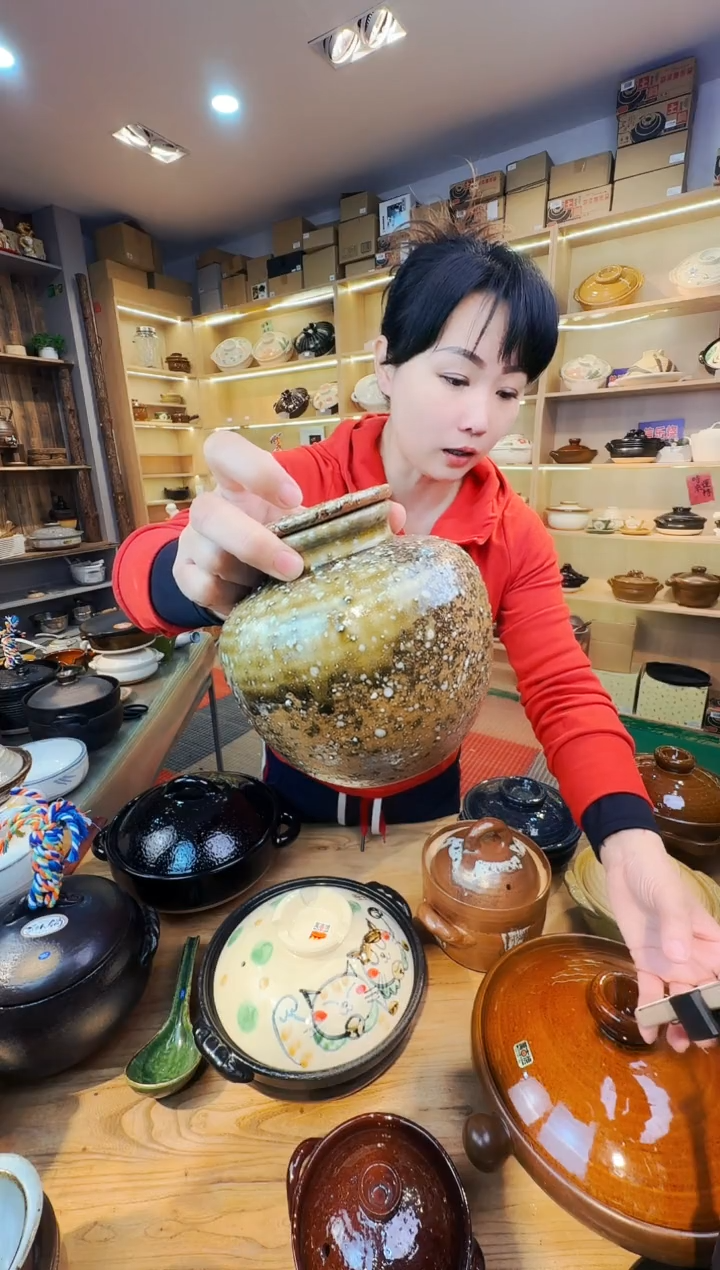 日本进口信乐烧泡菜坛