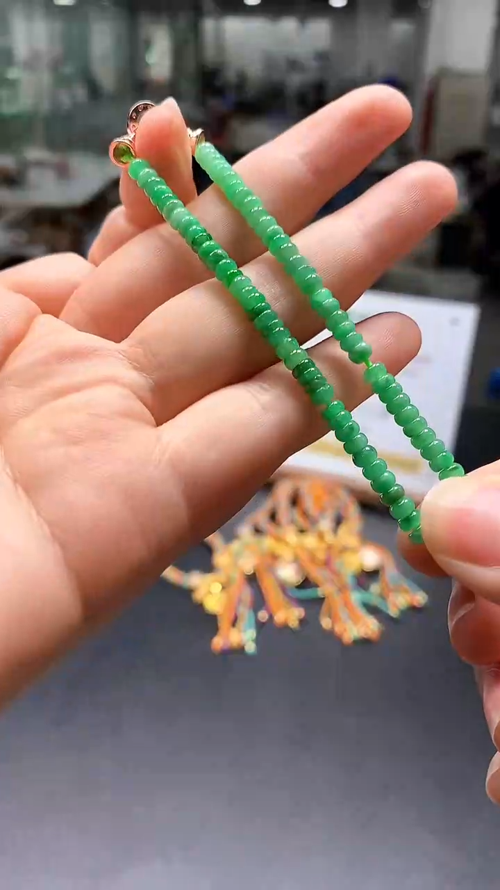 【闪购商品】翡翠未镶嵌颈饰翡翠手串|不退不换