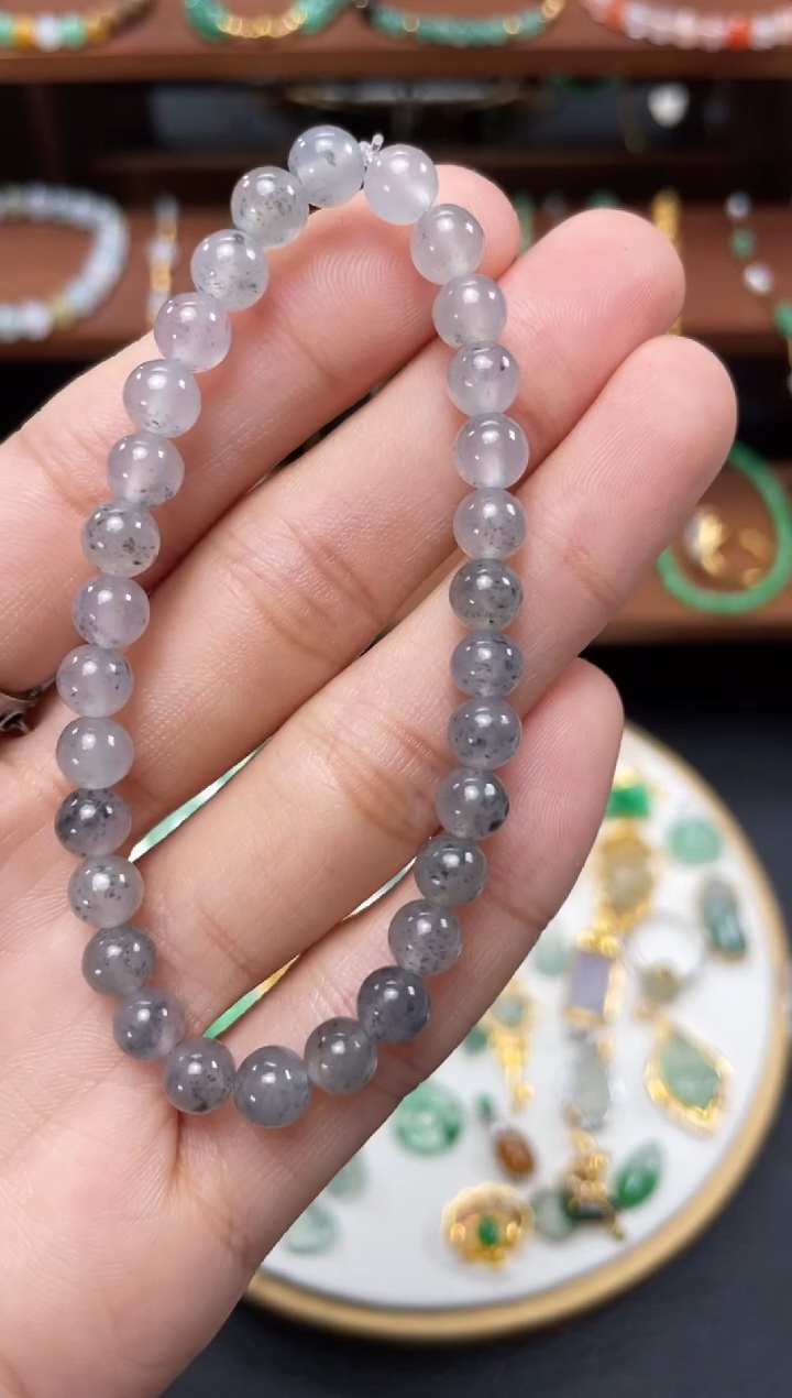 【闪购商品】翡翠套链未镶嵌一个   JK243