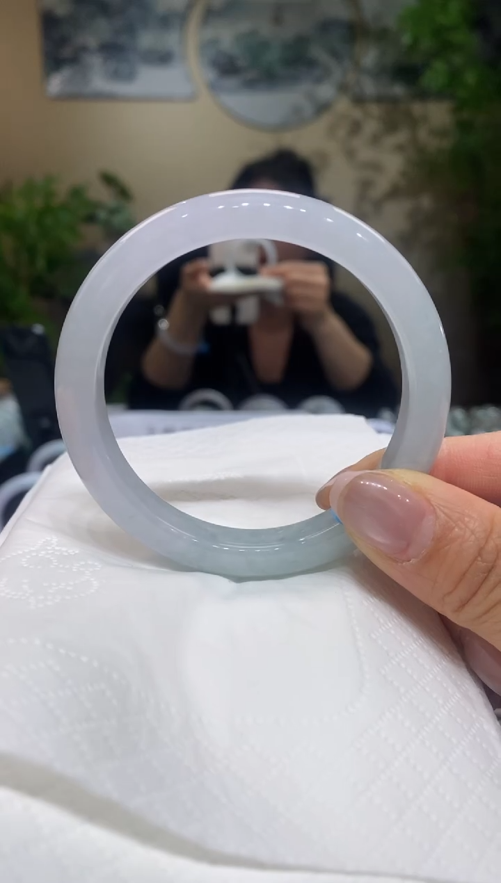 【闪购商品】翡翠手镯未镶嵌翡翠53-54