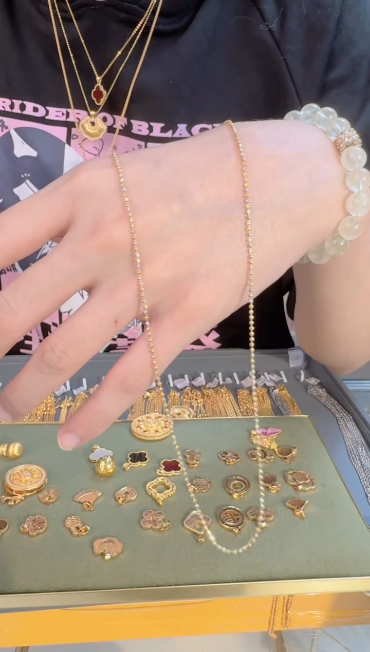 45cm固定双色幻影链2.35g（多样性发货）