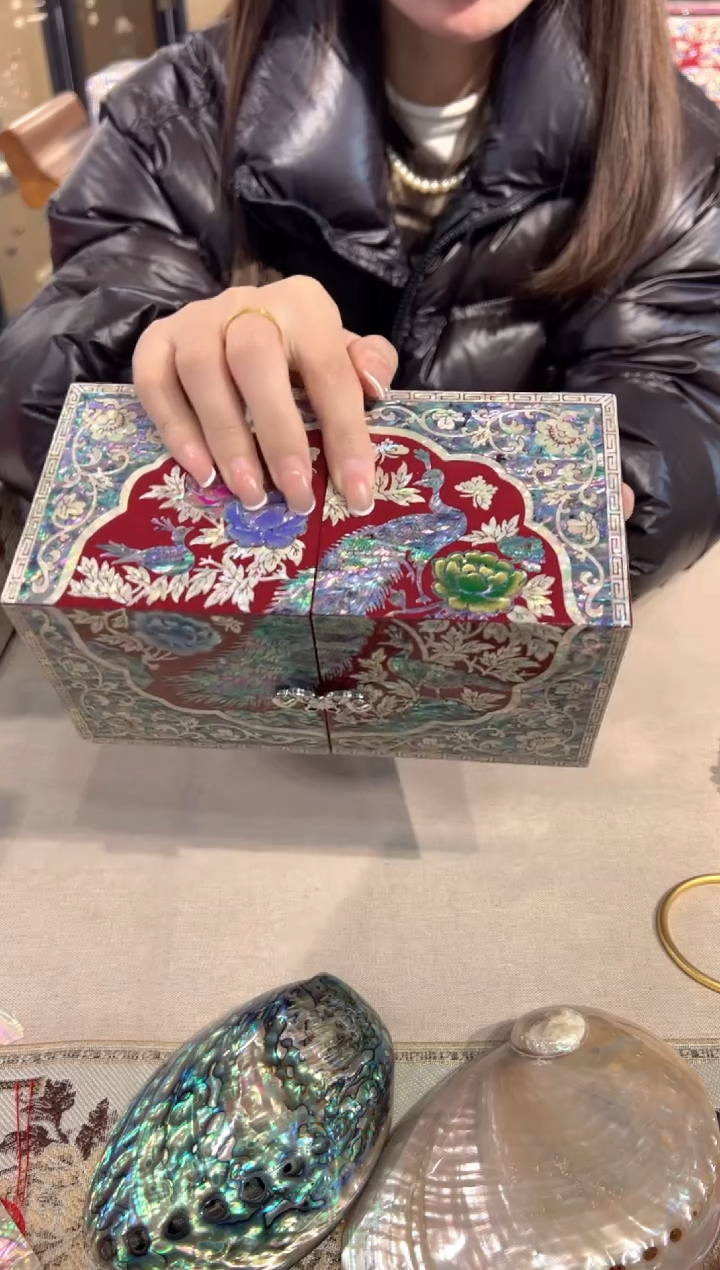 【闪购商品】对开弘贝雅螺钿漆器文化馆
