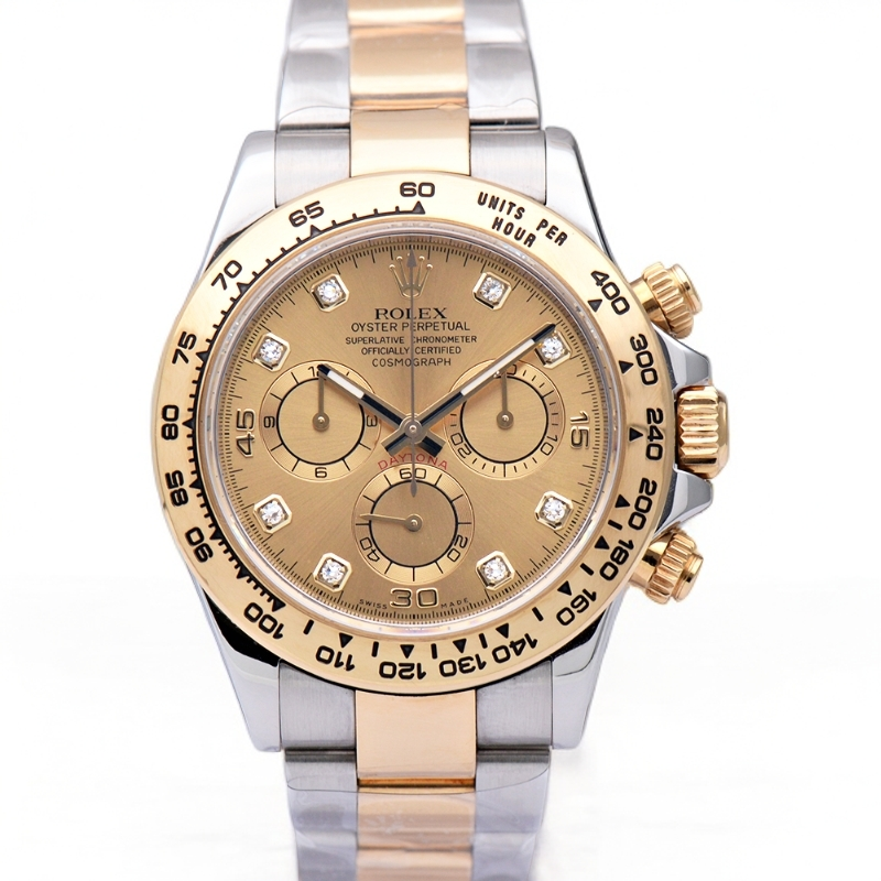 99新 Rolex/劳力士 迪通拿116503香槟盘大钻40mm自动机械男表