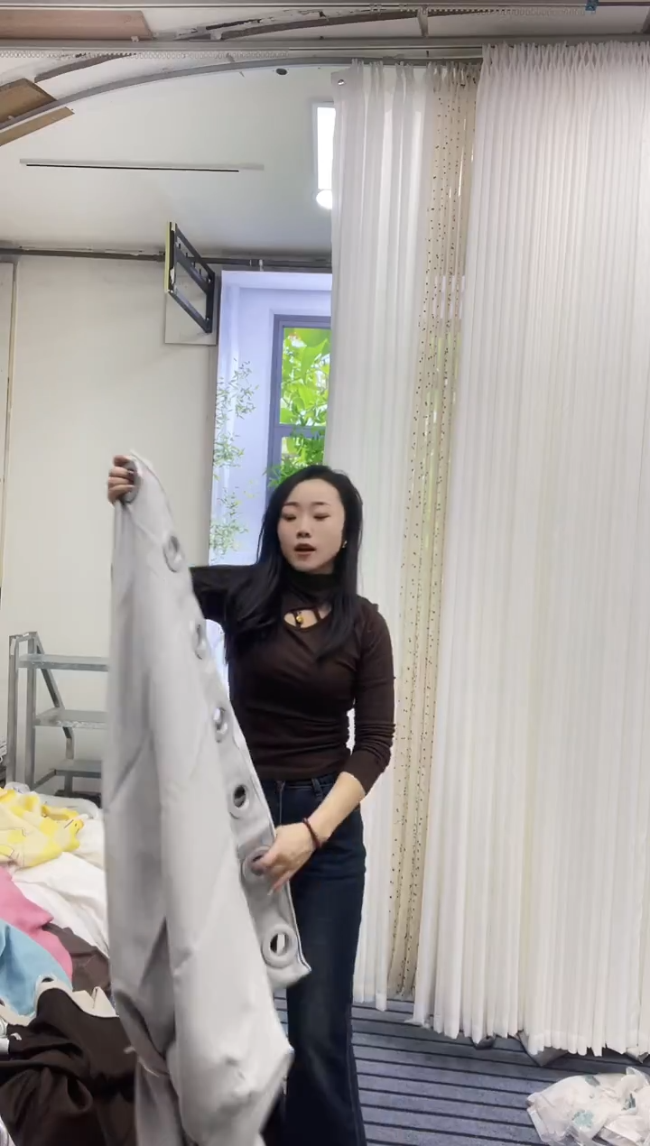 混纺棉麻混纺棉麻孤品窗帘单独指定链接138