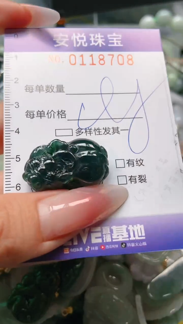 【闪购商品】翡翠颈饰未镶嵌闪购0118708