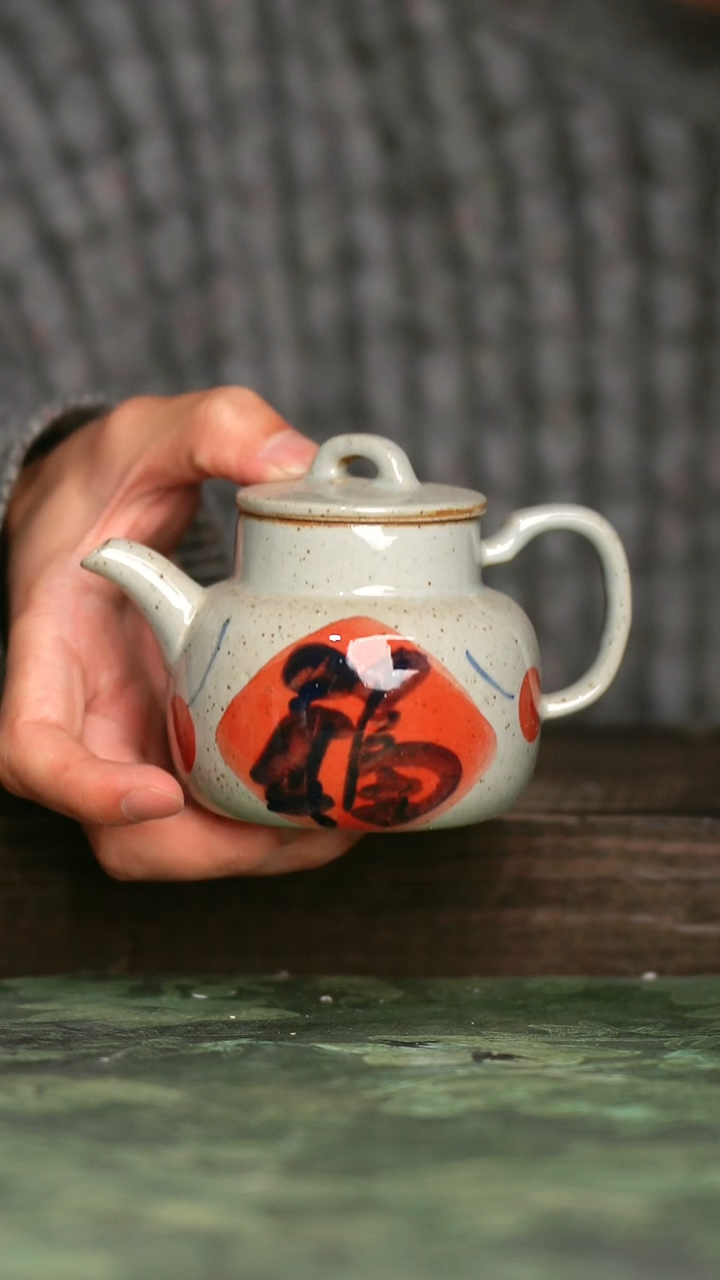 【闪购商品】青诗集手工手绘瓷器
