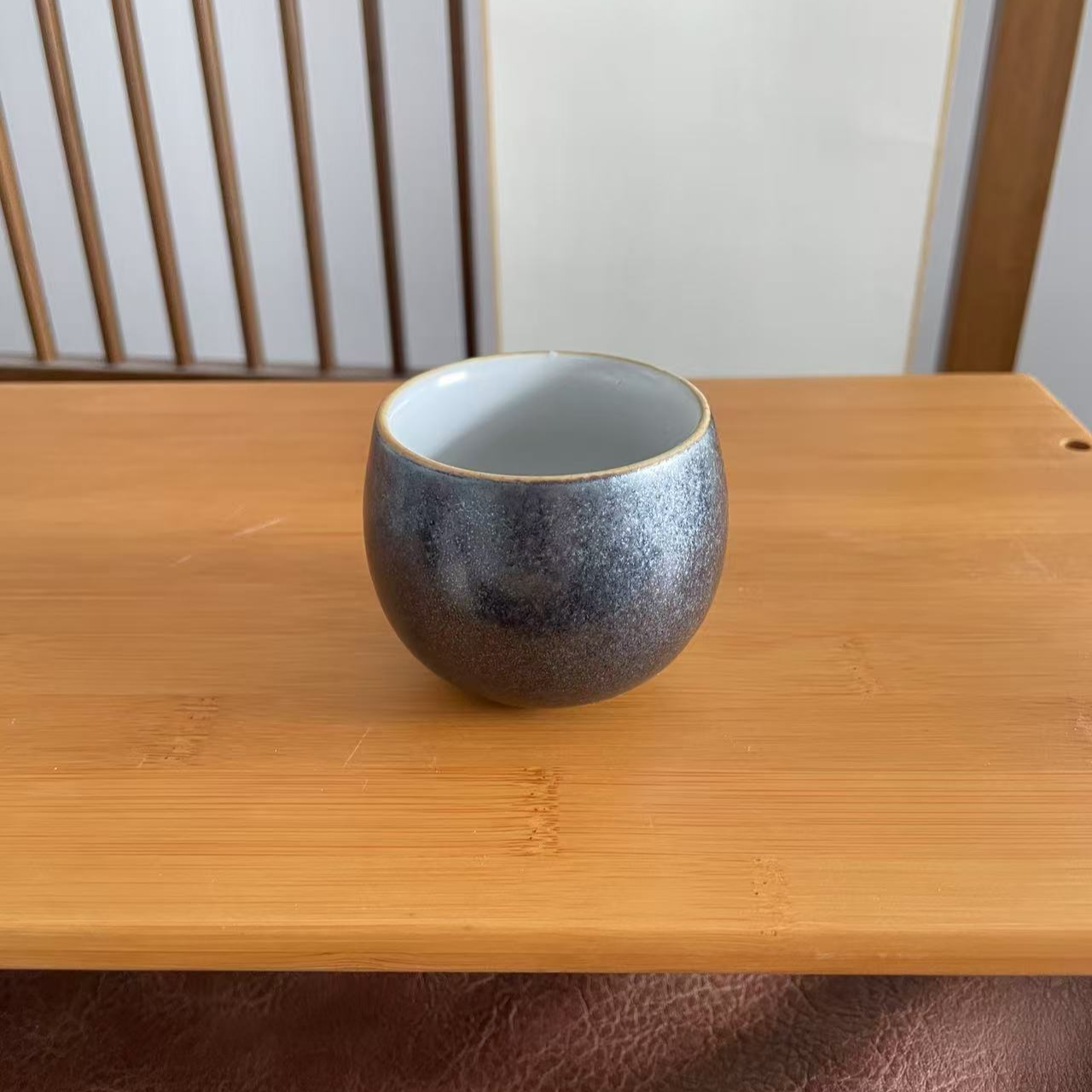 F4 微瑕 窑变星空灰韵主人杯