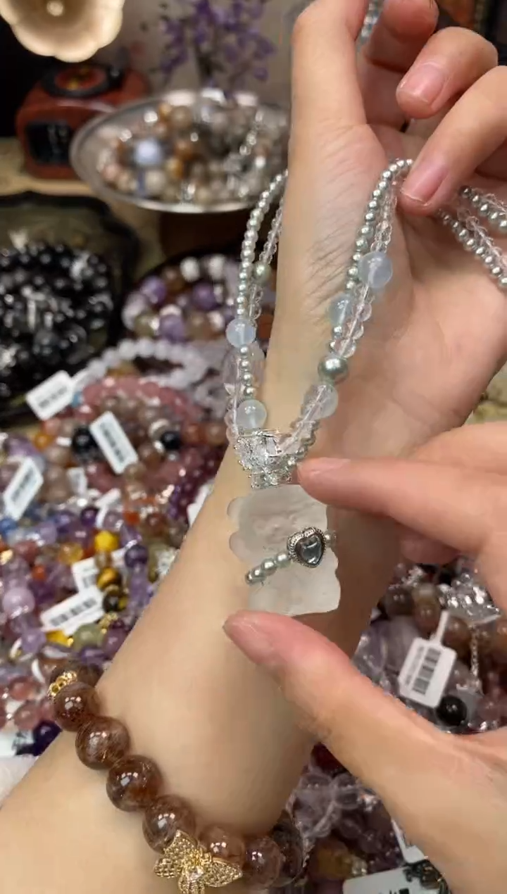 【闪购商品】水晶颈饰未镶嵌258手串