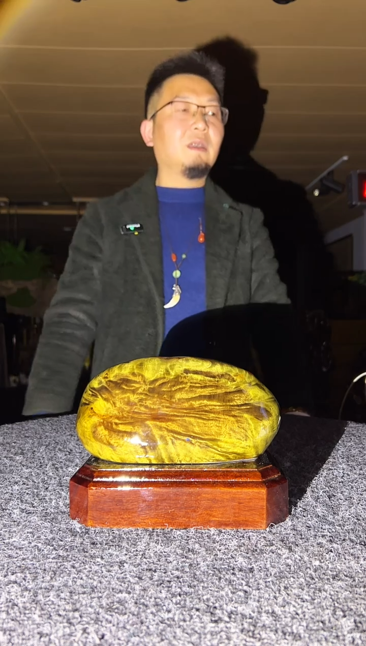 金丝楠木雕款存*金丝楠木摆件