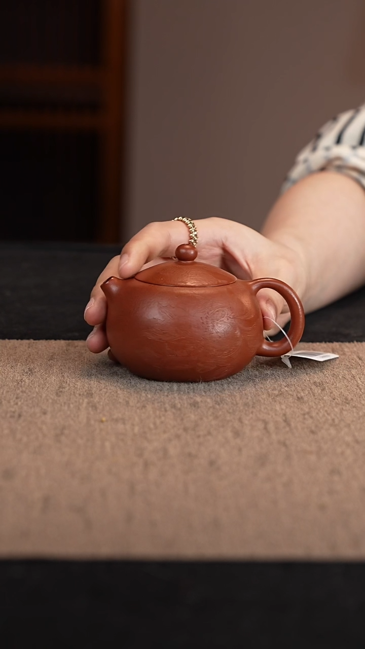 【闪购商品】紫砂茶壶老朱泥西施