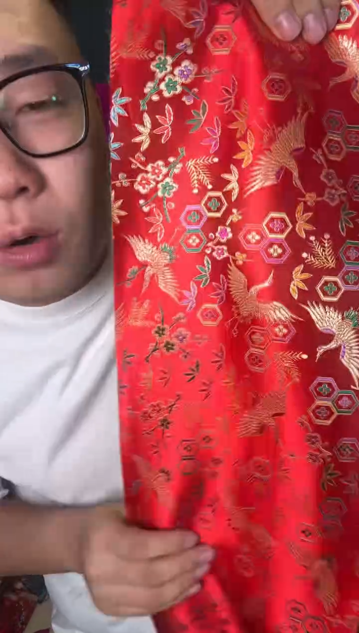 混纺3块碎布条5号