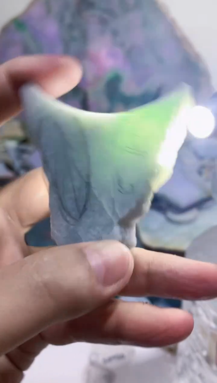 裸石翡翠0蒙0翡翠珠宝908