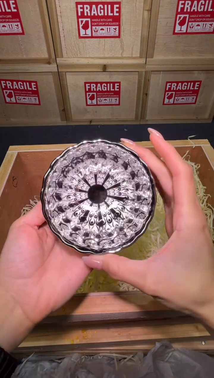 茶盏茶盏主人杯银孔雀