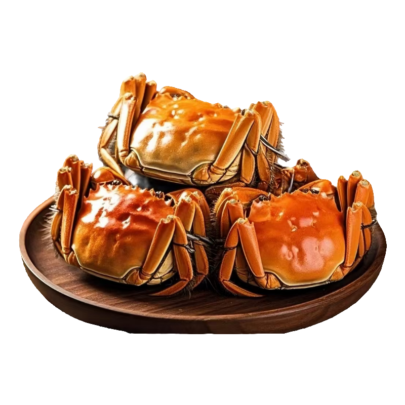 【同城配送】1-2两左右小公蟹4斤