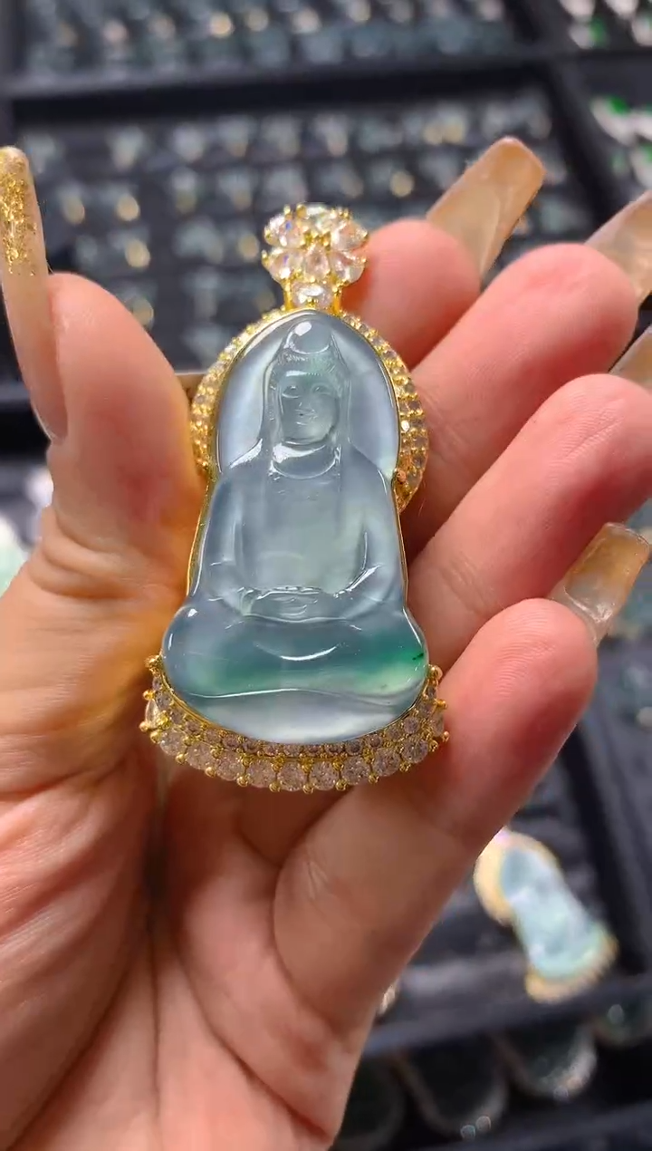 【闪购商品】定制翡翠未镶嵌65定制翡翠-多样性发货（发其一）