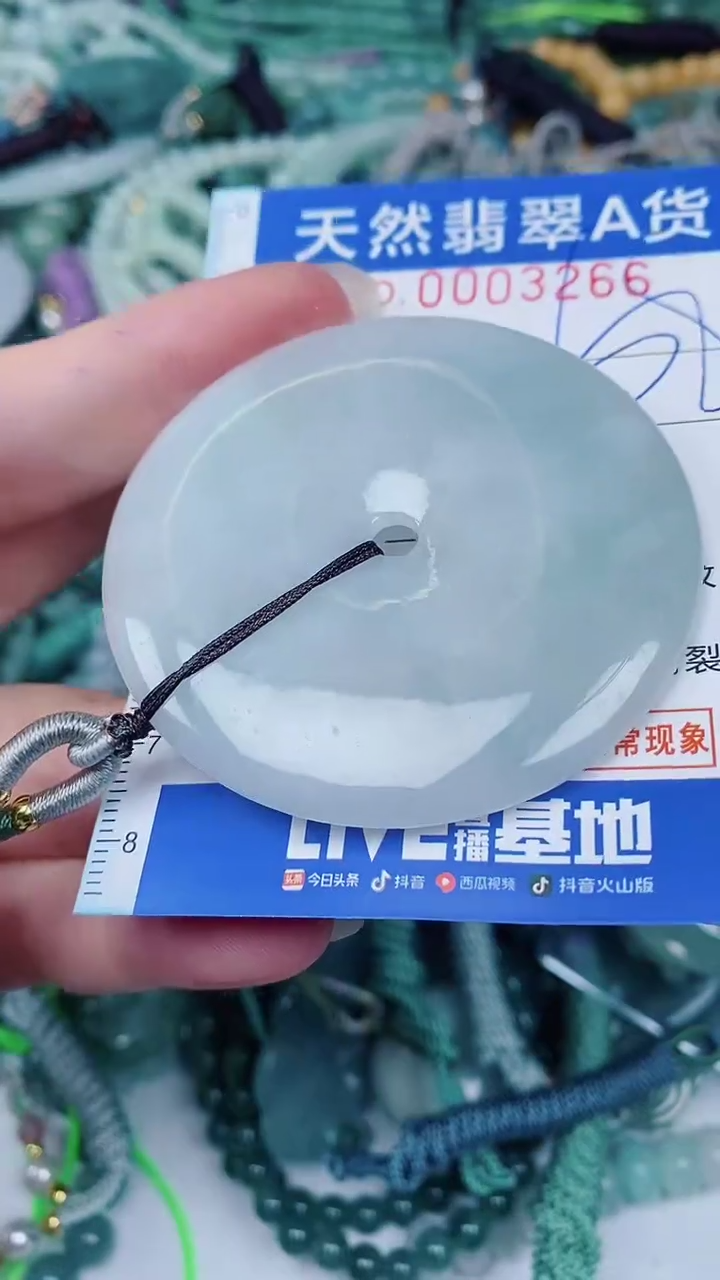 翡翠未镶嵌颈饰00003266
