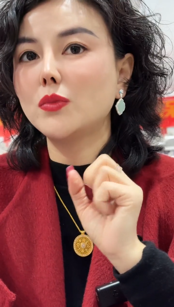 【闪购商品】瓷片蝴蝶耳环【单色釉】(清代.青釉)