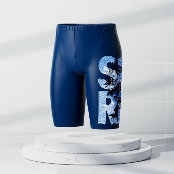 24054Y男士泳裤平角大码五分裤专业游衣泳裤游泳装备