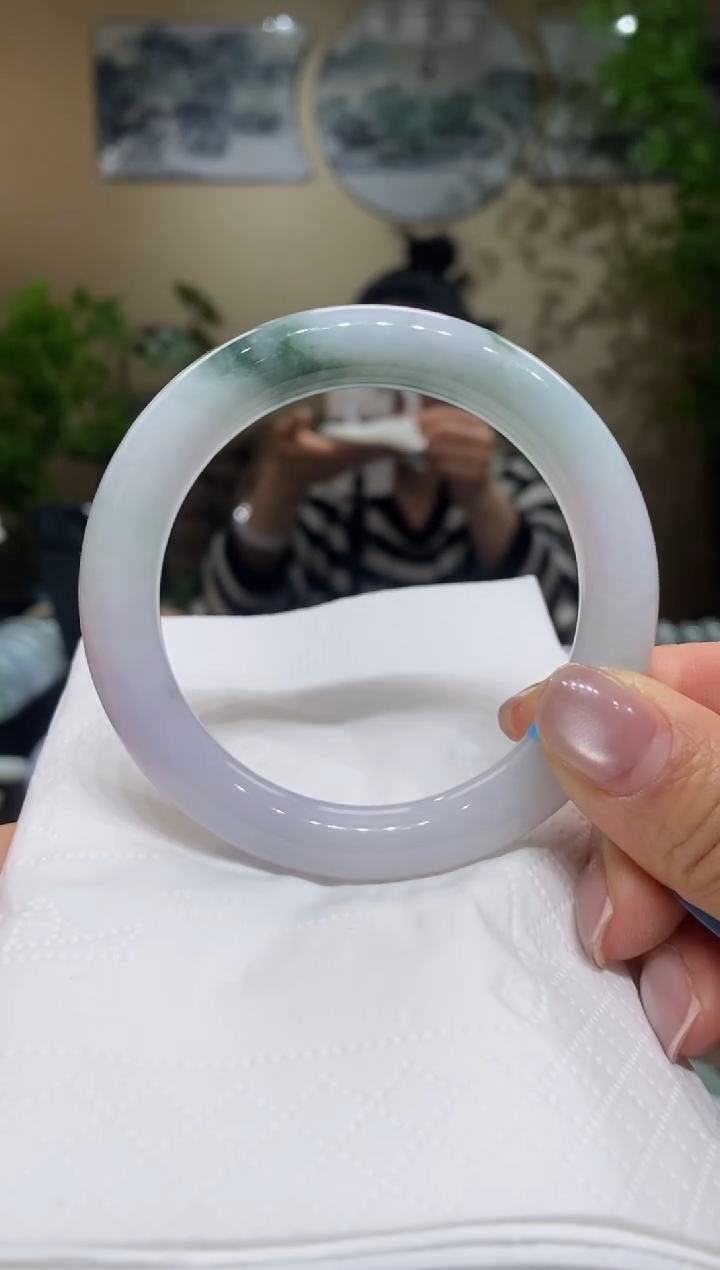 【闪购商品】翡翠手镯未镶嵌翡翠54-55