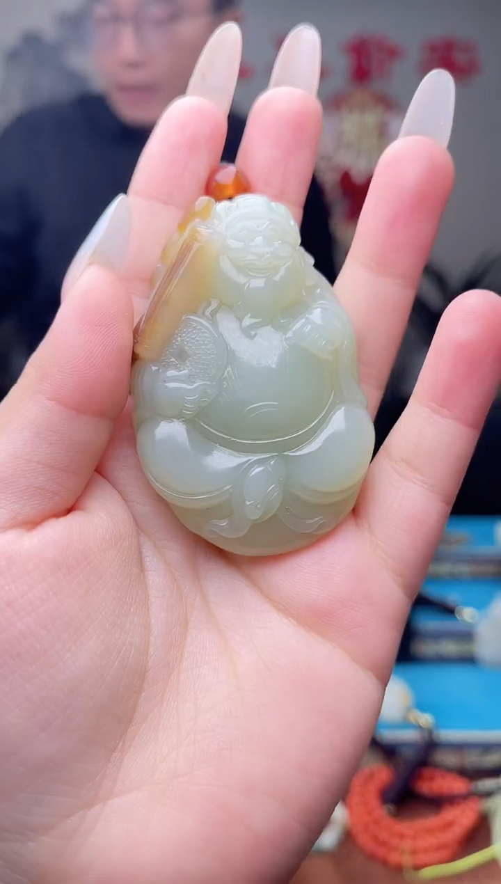 【闪购商品】和田玉挂件未镶嵌1