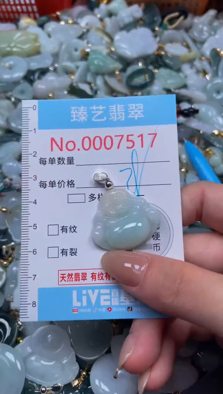 颈饰未镶嵌翡翠7517