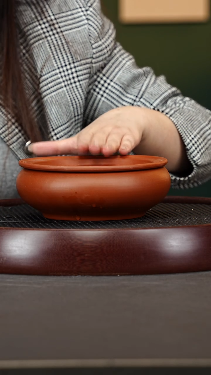 茶壶紫砂5 干炮台 大红泥