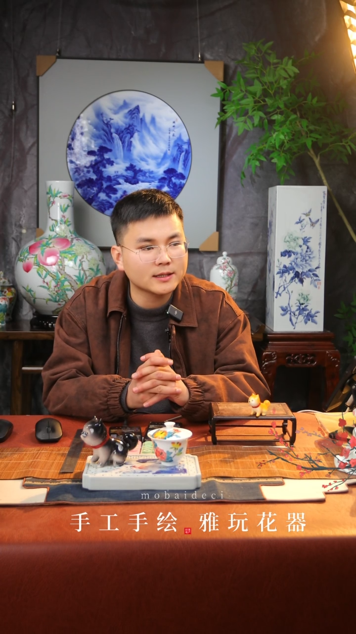 【闪购商品】瓷片景德镇手工手绘陶瓷