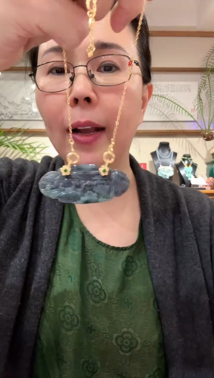 【闪购商品】翡翠颈饰未镶嵌国风