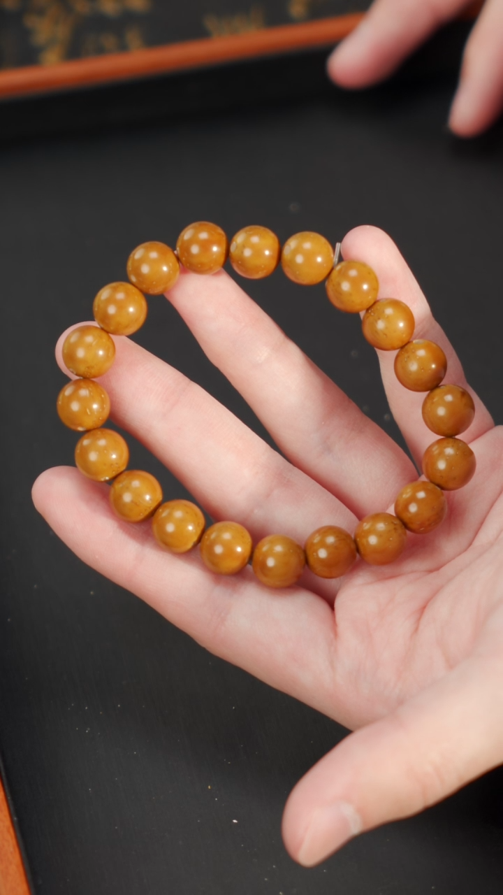 【闪购商品】紫金鼠手串紫金鼠手串紫金鼠纯色光珠10+