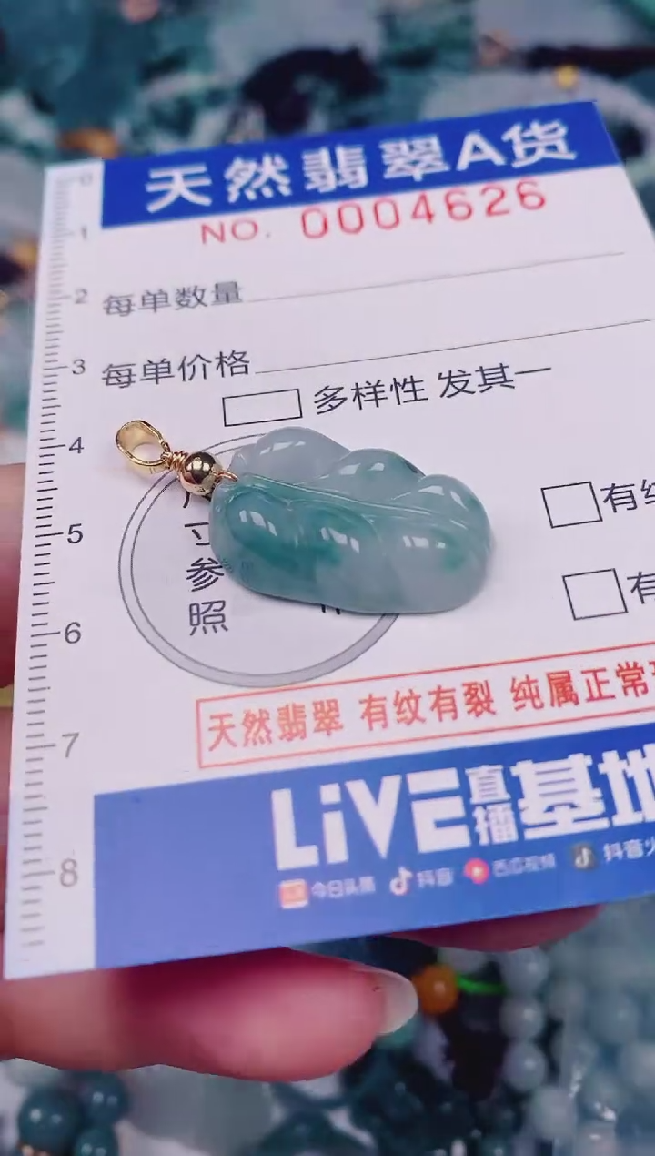 颈饰未镶嵌翡翠00004626