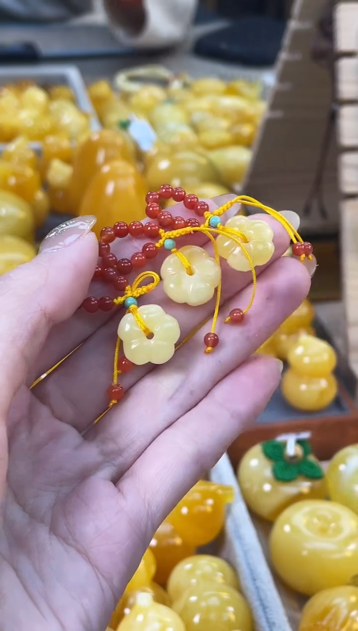 裸石琥珀未镶嵌 多样性发货发其一J