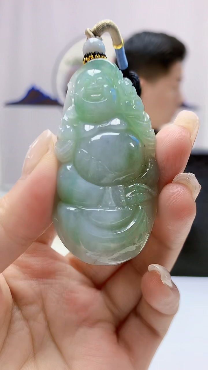 定制翡翠未镶嵌4917ms-毛货佛22
