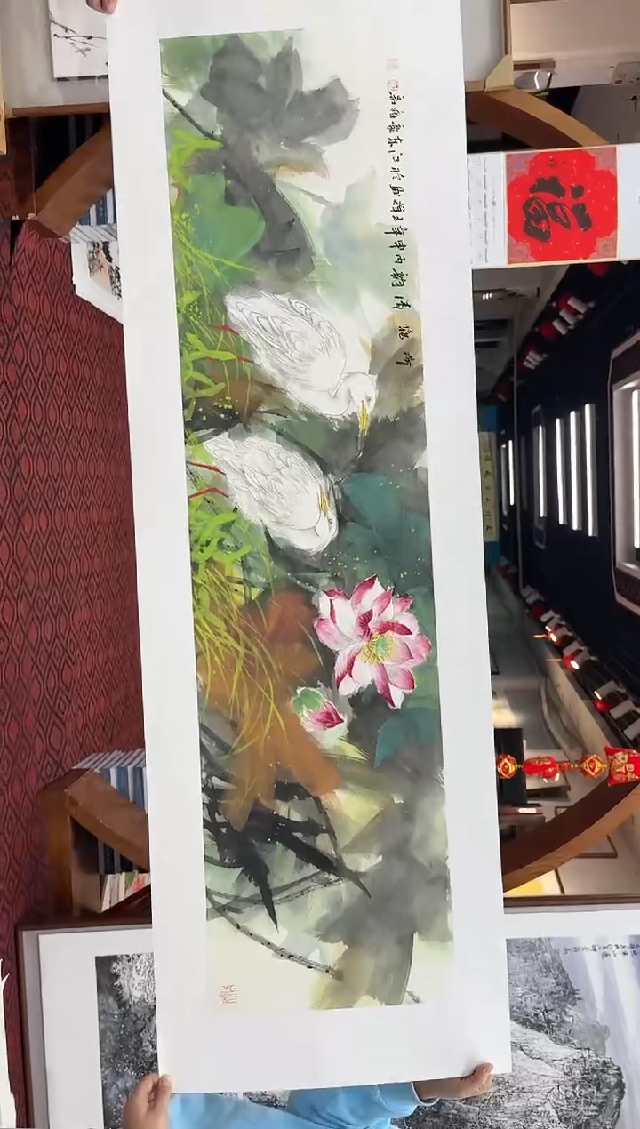 【闪购商品】国画国画绘画山水花鸟