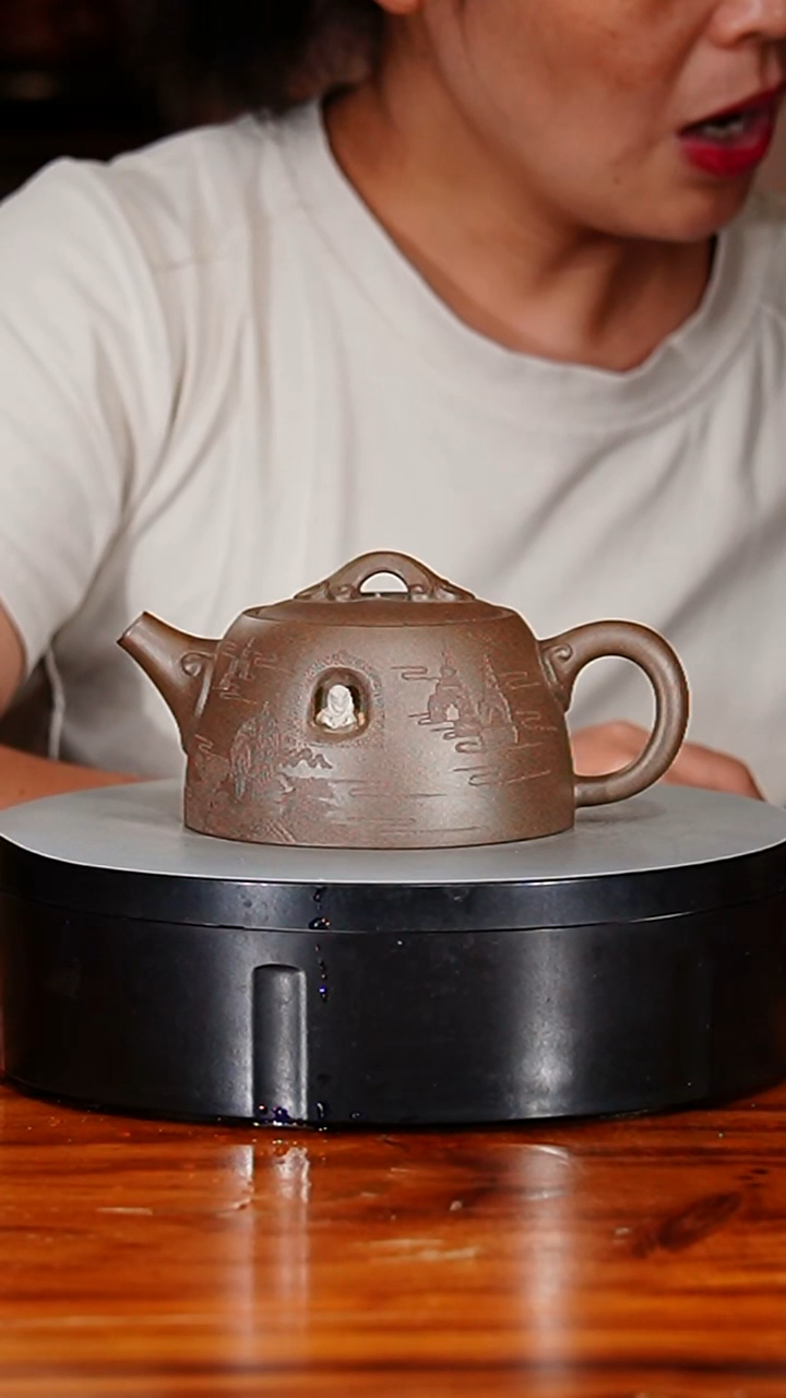 宜兴原矿紫砂壶茶壶280C
