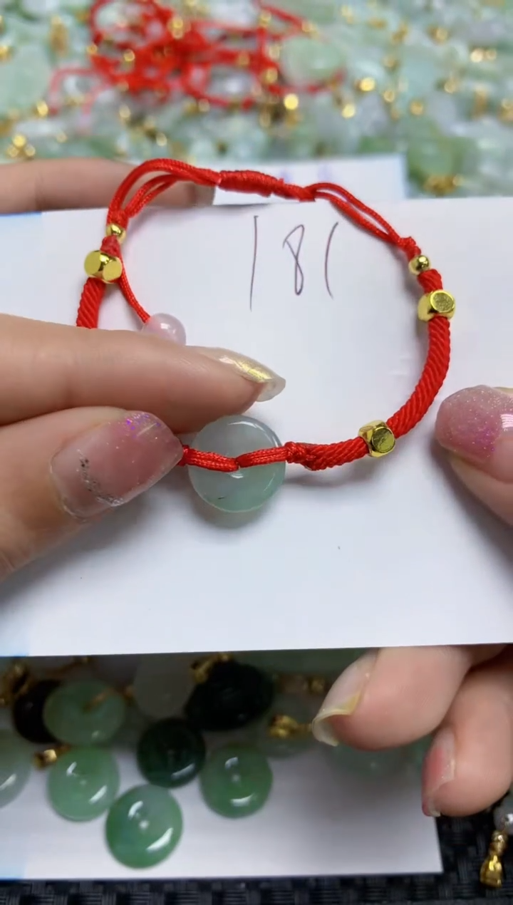 【闪购商品】翡翠颈饰未镶嵌  天然A货翡翠