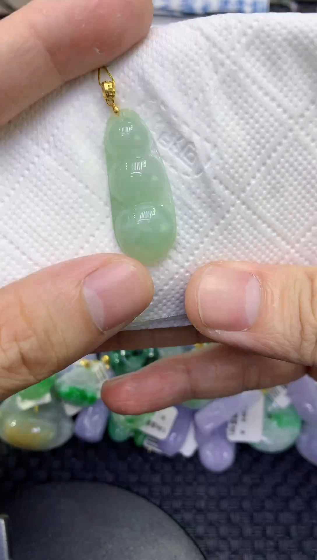 颈饰未镶嵌翡翠天然缅甸A货翡翠