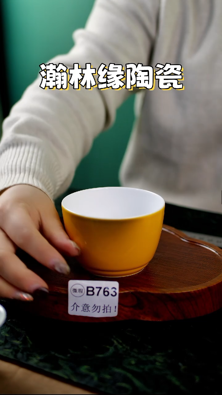  瀚林缘陶瓷&&&微瑕b763