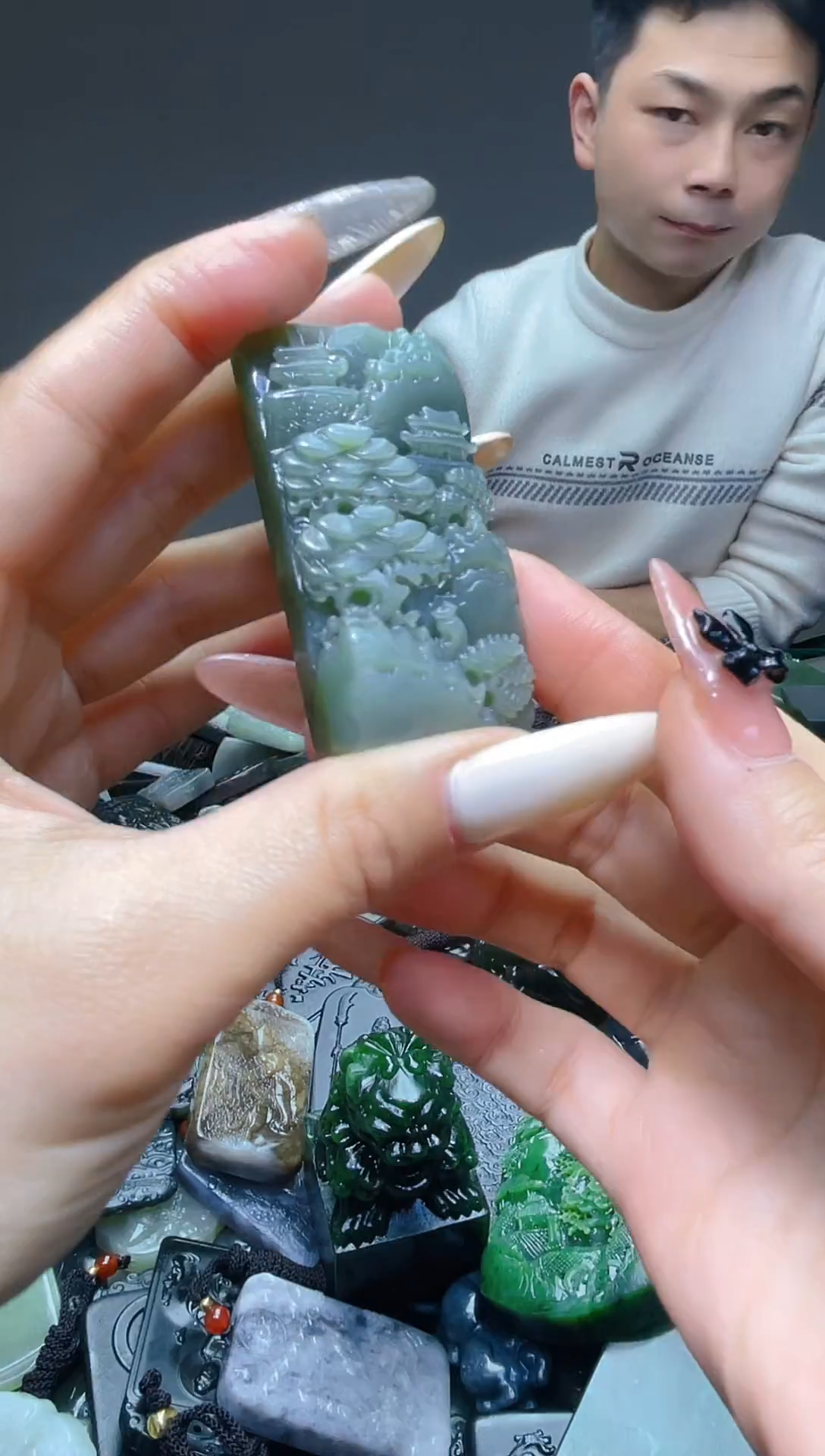 颈饰未镶嵌和田玉25