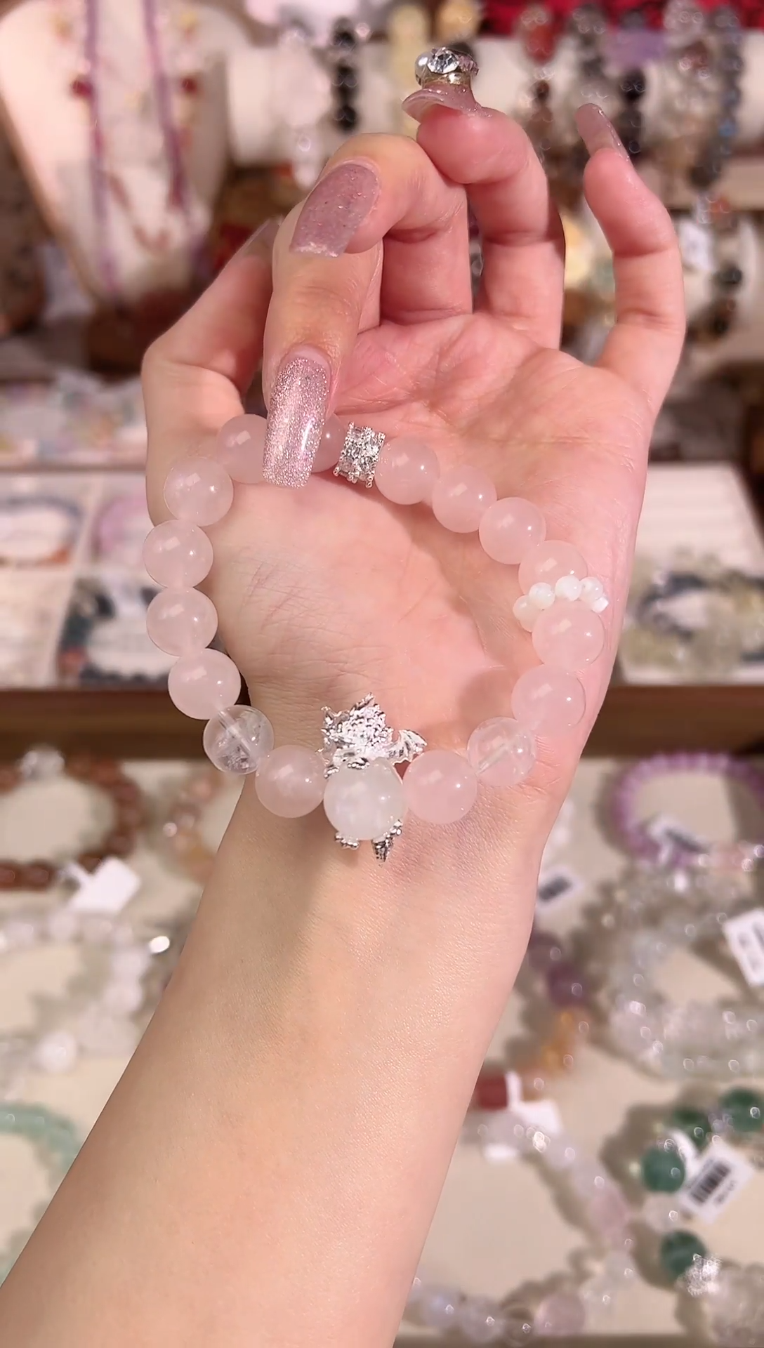 【闪购商品】水晶手链未镶嵌天然水晶 多样性发货发其一 颜色微差