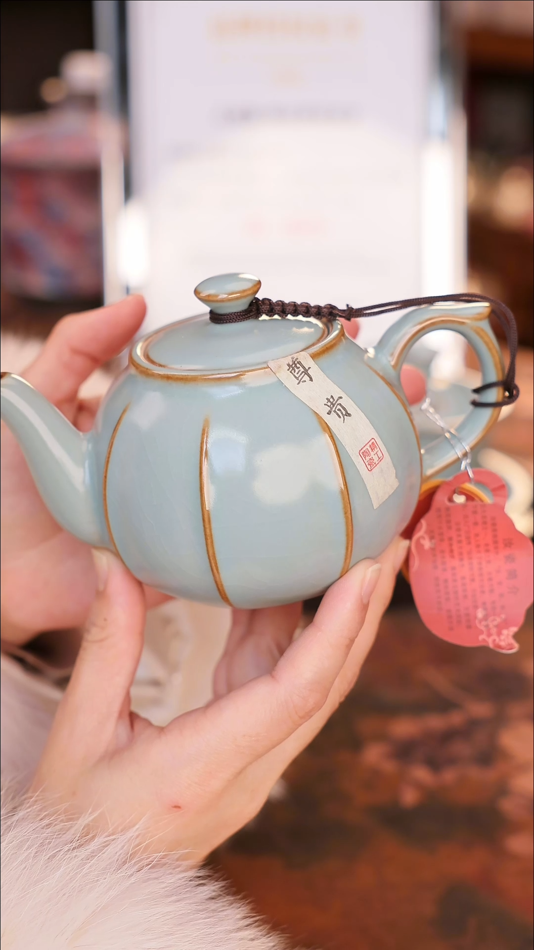 【闪购商品】陶瓷茶具（无礼盒无茶盘）@@A6588