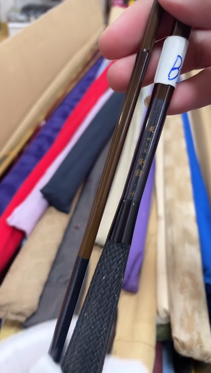 碳素B59.旋剑锋10尺 无堵无袋 正常使用痕迹