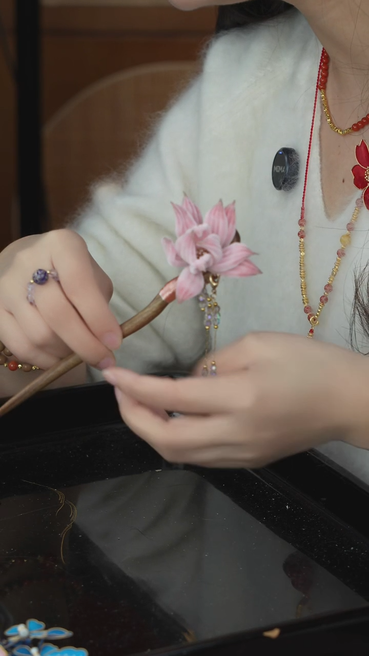 刺绣闪购纯手工非遗国风饰品